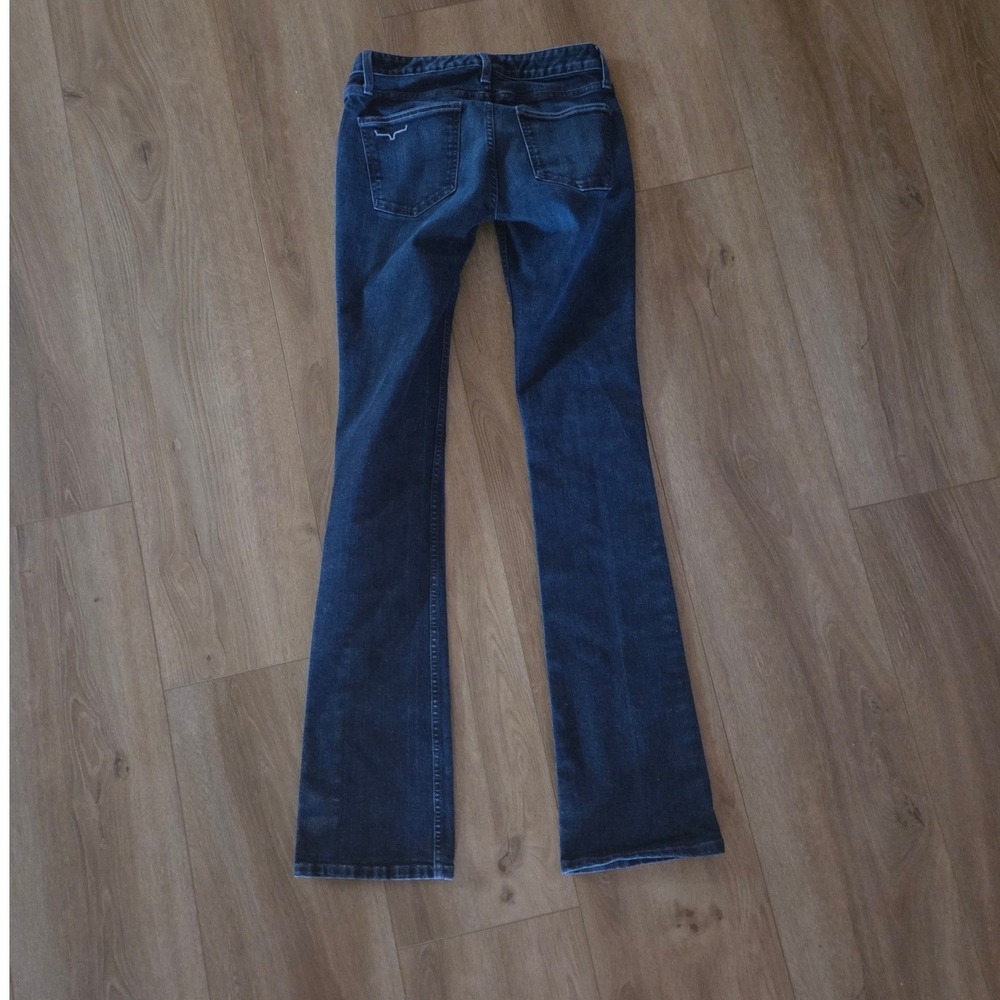 Kimes Ranch Audrey Jeans Womens Dark Wash Mid Rise Bootcut Denim 2/36 - Picture 4 of 6